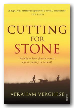 Front Book Cover from Abraham Verghese - Cutting For Stone (2nd Hand Paperback)