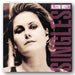Album cover with a woman's face and 'Singles' text, featuring the name Alison Moyet.