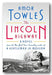 Front Book Cover from Amor Towles - The Lincoln Highway (2nd Hand Hardback)