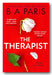 Book Front Cover. B A Paris - The Therapist (2nd Hand Paperback)