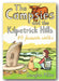 Book cover of 'The Campsies and the Kilpatrick Hills' with illustrations of a hilltop and a person with a dog.