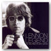 Album cover with a black and white photo of a person wearing sunglasses, with text 'Lennon Legend: The Very Best Of John Lennon'.