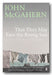 Book cover of 'That They May Face the Rising Sun' by John McGahern with a minimalistic design.