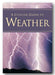 Book cover of 'A Concise Guide to Weather' with a purple background and lightning imagery.