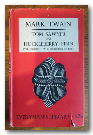 Front Book Cover from Mark Twain - Tom Sawyer & Huckleberry Finn (2nd Hand Hardback)