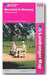 Ordnance Survey Landranger map cover for Mansfield & Worksop with a pink border and image of two people on a bench.