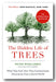 Book cover of 'The Hidden Life of Trees' with trees and roots illustration.