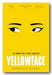 Book cover of 'Yellowface' by Rebecca F. Kuang with a yellow background and black eye illustration.