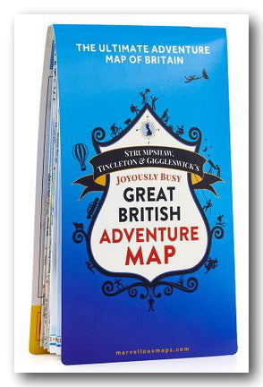 Joyously Busy Great British Adventure Map (2nd Hand Map)
