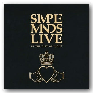 Front CD Cover from Simple Minds - Live in the City of Light (2nd Hand Double CD)