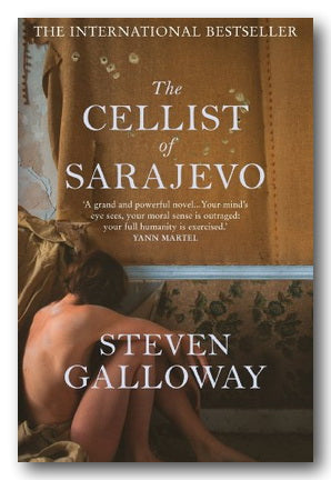 Front Book Cover from Steven Galloway - The Cellist of Sarajevo (2nd Hand Paperback)