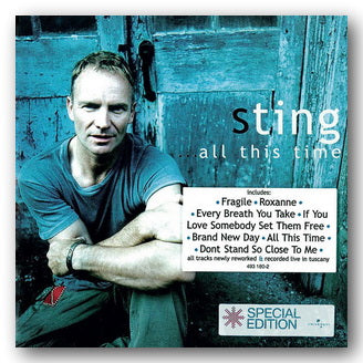 Sting - All This Time (Special Edition) (2nd Hand Compact Disc).