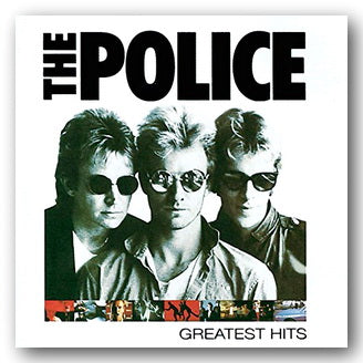 Front CD Cover from The Police - Greatest Hits (2nd Hand Compact Disc)