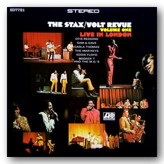 Front CD Cover from The Stax-Volt Revue Volume One - Live in London (2nd Hand Compact Disc)