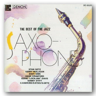 Front CD Cover from Various Artists - The Best of the Jazz Saxophones (2nd Hand CD)
