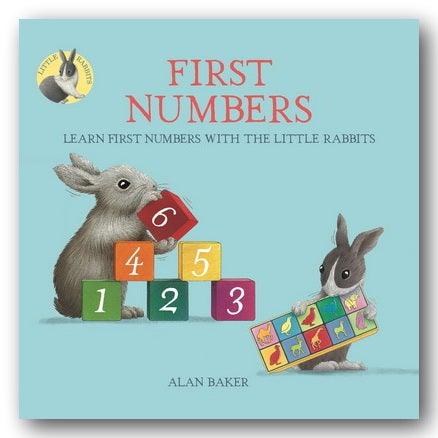 Front Book Cover from Alan Baker - First Numbers (With The Little Rabbits) (New Paperback)