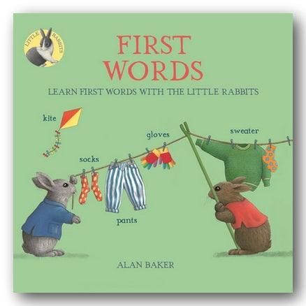 Front Book Cover from Alan Baker - First Words (With The Little Rabbits) (New Paperback)