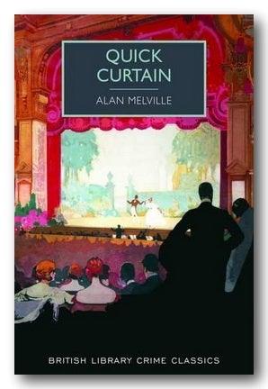 Front Book Cover from Alan Melville - Quick Curtain (2nd Hand Paperback)