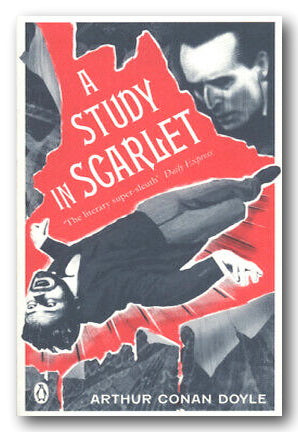 Front Book Cover from Arthur Conan Doyle - A Study in Scarlet (2nd Hand Paperback)