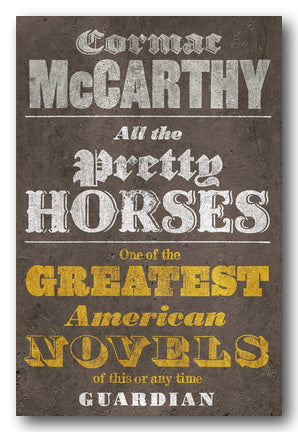 Cormac McCarthy - All The Pretty Horses (2nd Hand Paperback) | Campsie Books