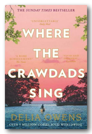 Book Front Cover from Delia Owens - Where The Crawdads Sing (2nd Hand Paperback)