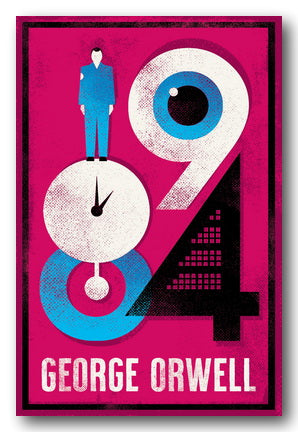 Front Book Cover from George Orwell - 1984 (New Paperback)
