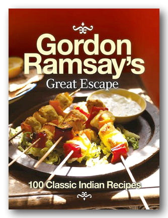 Front Book Cover from Gordon Ramsay's Great Escape (100 Classic Indian Recipes) (2nd Hand Softback)