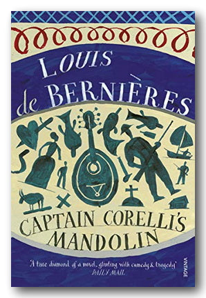 Book Front Cover from Louis de Berieres - Captain Corelli's Mandolin (2nd Hand Paperback)