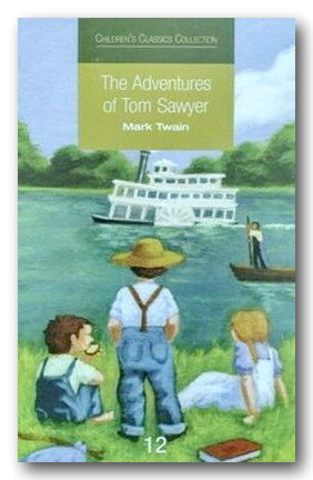 Front Book Cover from Mark Twain - The Adventures of Tom Sawyer (2nd Hand Hardback)