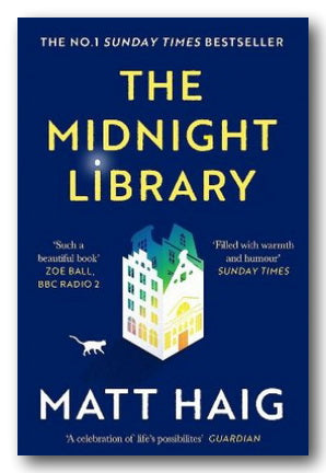 Front Book Cover from Matt Haig - The Midnight Library (2nd Hand Paperback)