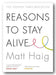 Matt Haig - Reasons To Stay Alive (2nd Hand Paperback)