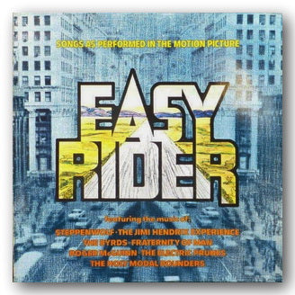 Front CD Cover from The Original Soundtrack - Easy Rider (2nd Hand Compact Disc)