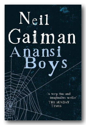 Front Book Cover from Neil Gaiman - Anansi Boys (2nd Hand Hardback)