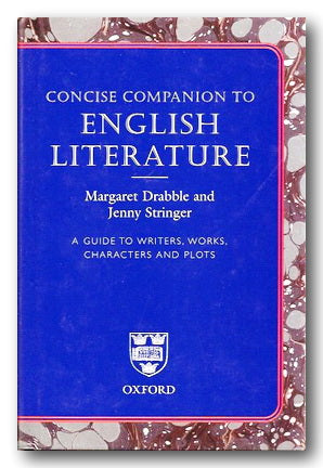 Front Book Cover from Oxford Concise Companion to English Literature (2nd Hand Hardback)