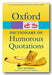 Oxford Dictionary of Humorous Quotations (2nd Hand Paperback) | Campsie Books