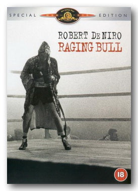 Front DVD Cover from Raging Bull (2nd Hand Double Disc DVD) 