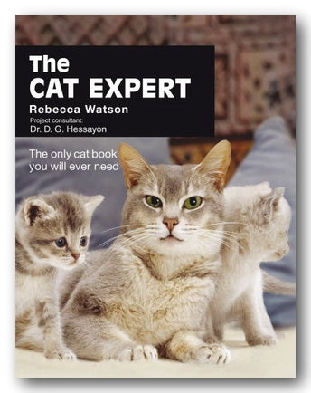 Front Book Cover from Rebecca Watson - The Cat Expert (2nd Hand Paperback)