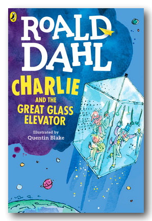 Book Front Cover from Roald Dahl - Charlie & The Great Glass Elevator (New Paperback)