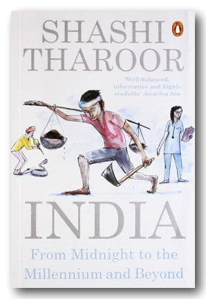 Front Book Cover from Shashi Tharoor - India : From Midnight to the Millennium & Beyond (2nd Hand Paperback)