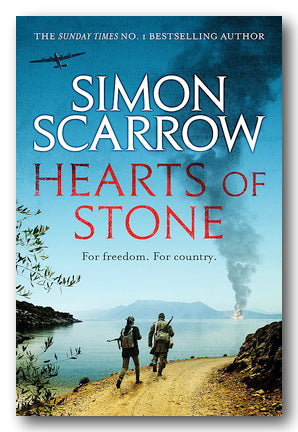 Book Front Cover from Simon Scarrow - Hearts of Stone (2nd Hand Hardback)