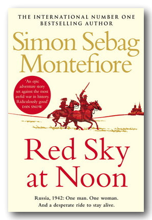 Book Front Cover from Simon Sebag Montefiore - Red Sky at Noon (2nd Hand Paperback)
