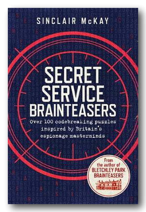 Book Front Cover from Sinclair McKay - Secret Service Brainteasers (2nd Hand Paperback)