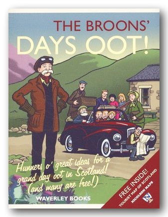 Front Book Cover from The Broons' Days Oot ! (2nd Hand Softback)