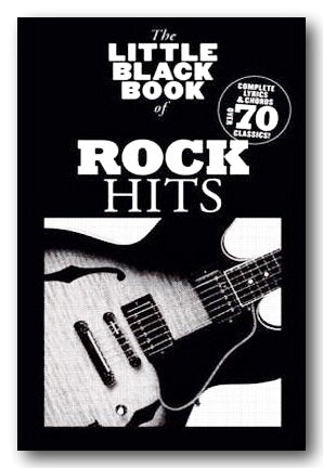Book Front Cover from The Little Black Book of Rock Hits (2nd Hand Softback)