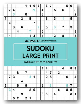 Ultimate Sudoku Large Print (Lake Press) (New Softback)