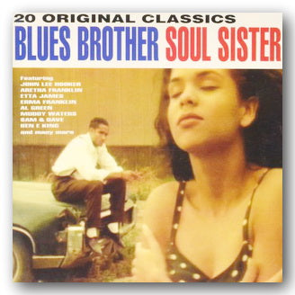 Front CD Cover from Various Artists - Blues Brother Soul Sister (20 Original Classics) (2nd Hand Compact Disc)