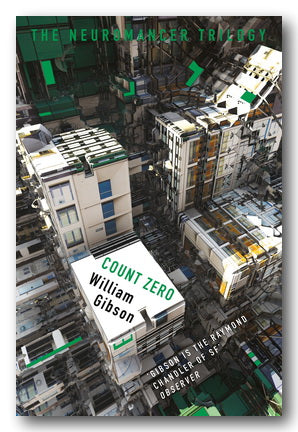 Book Front Cover from William Gibson - Count Zero (Sprawl Series #2) (2nd Hand Paperback)