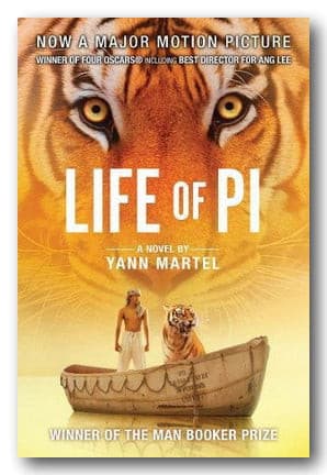 Book Front Cover from Yann Martel - Life of Pi (2nd Hand Paperback)